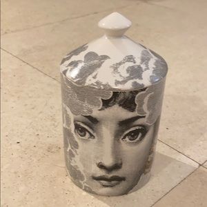 Brand new Small face Fornasetti candle